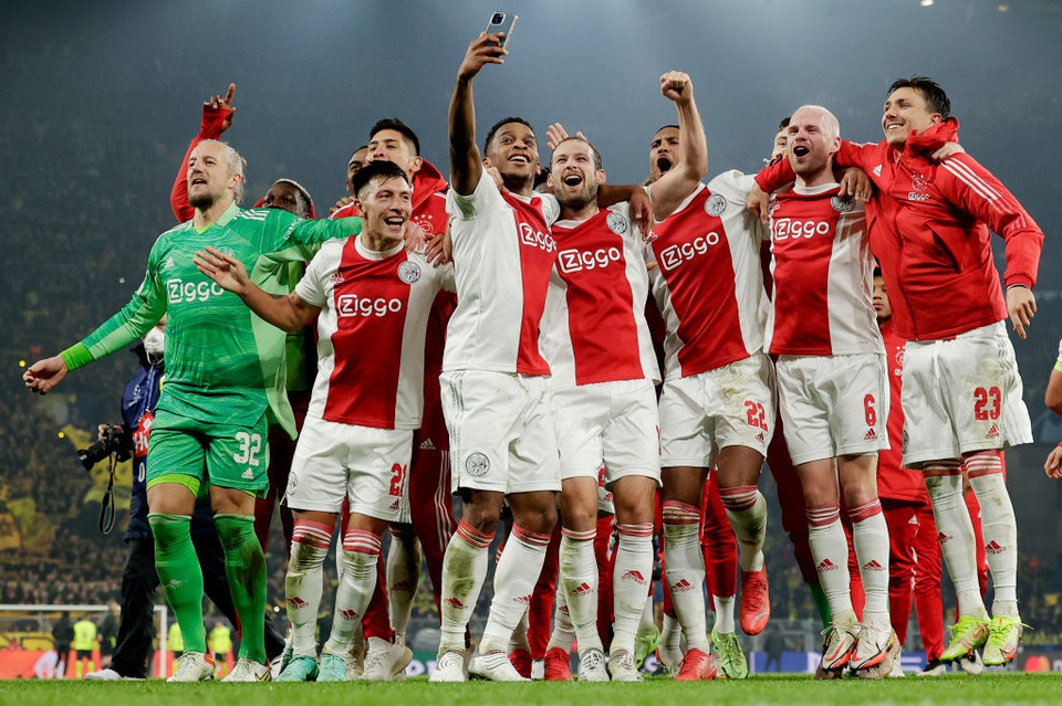 Câu lạc bộ bóng đá Ajax Amsterdam ra đời từ năm 1900