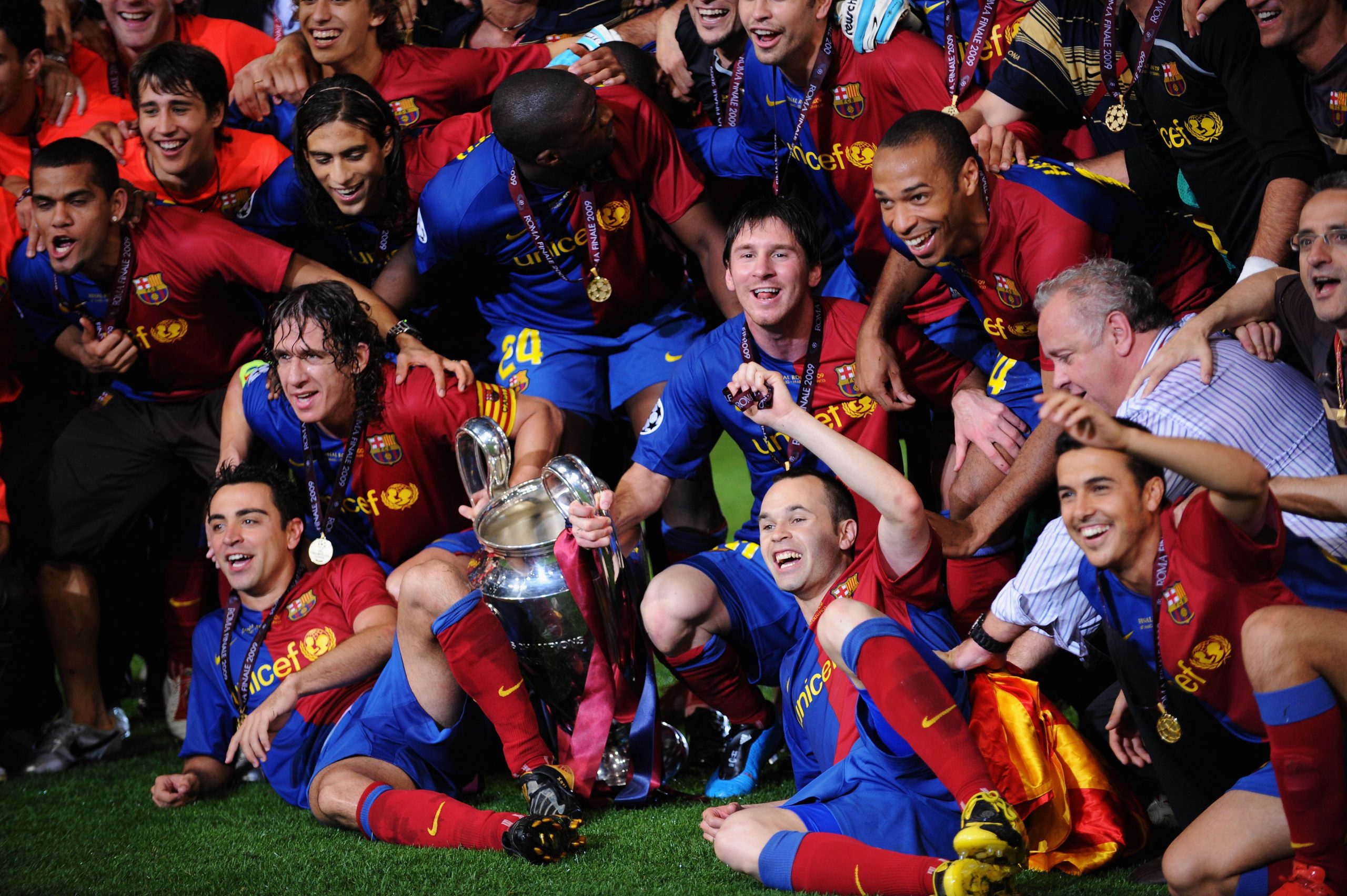 Barca từng 5 lần giành chức vô địch Champions League